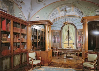 Napoleon Bonapartes Arbeitszimmer, ca. 1800